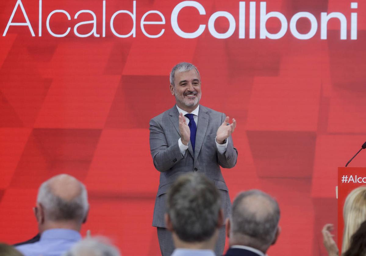 El alcalde de Barcelona, Jaume Collboni.