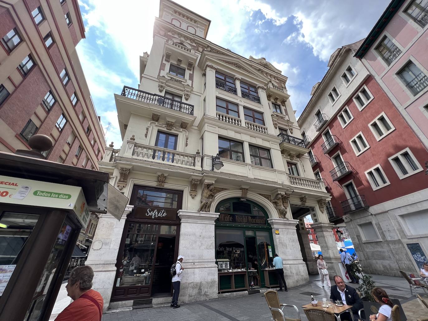 La Casa Eusebio Alcalde en la Plaza Mayor de Valladolid