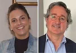 Beatriz Muñoz y Ricardo Carrancio.