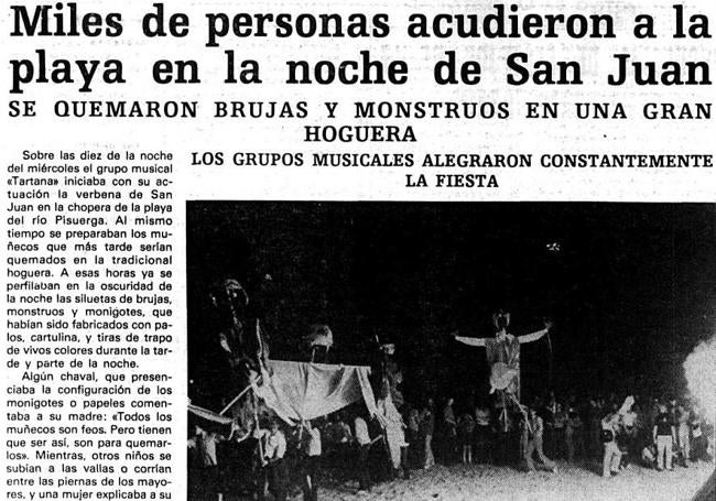 Artículo de El Norte sobre la fiesta publicado el 25 de junio de 1982.