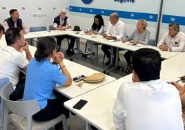 Reunión del Comité de Campaña del PP de Segovia.