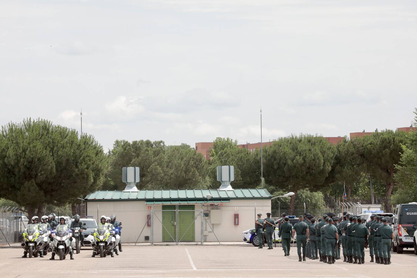 La toma de posesión del nuevo coronel de la Guardia Civil, Andrés Manuel Velarde