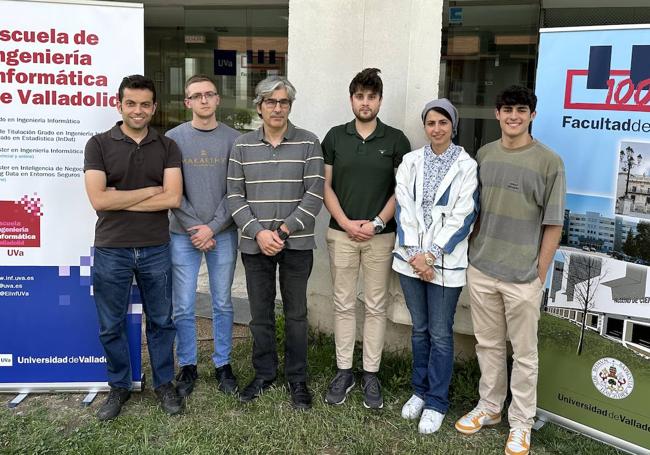 Parte del grupo de investigadores de la Universidad de Valladolid que participan en la misión Euclid