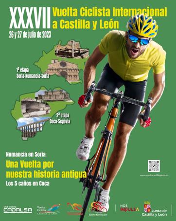 Cartel de la Vuelta a Castilla y León.