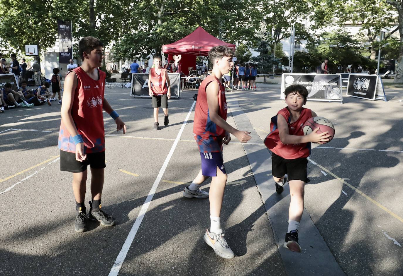 Jornada de 3x3 Street Basket en la Acera de Recoletos