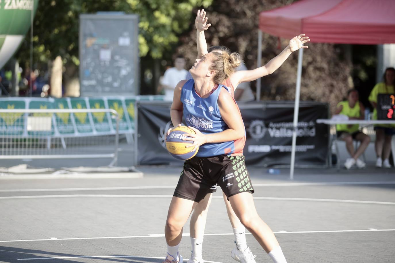 Jornada de 3x3 Street Basket en la Acera de Recoletos