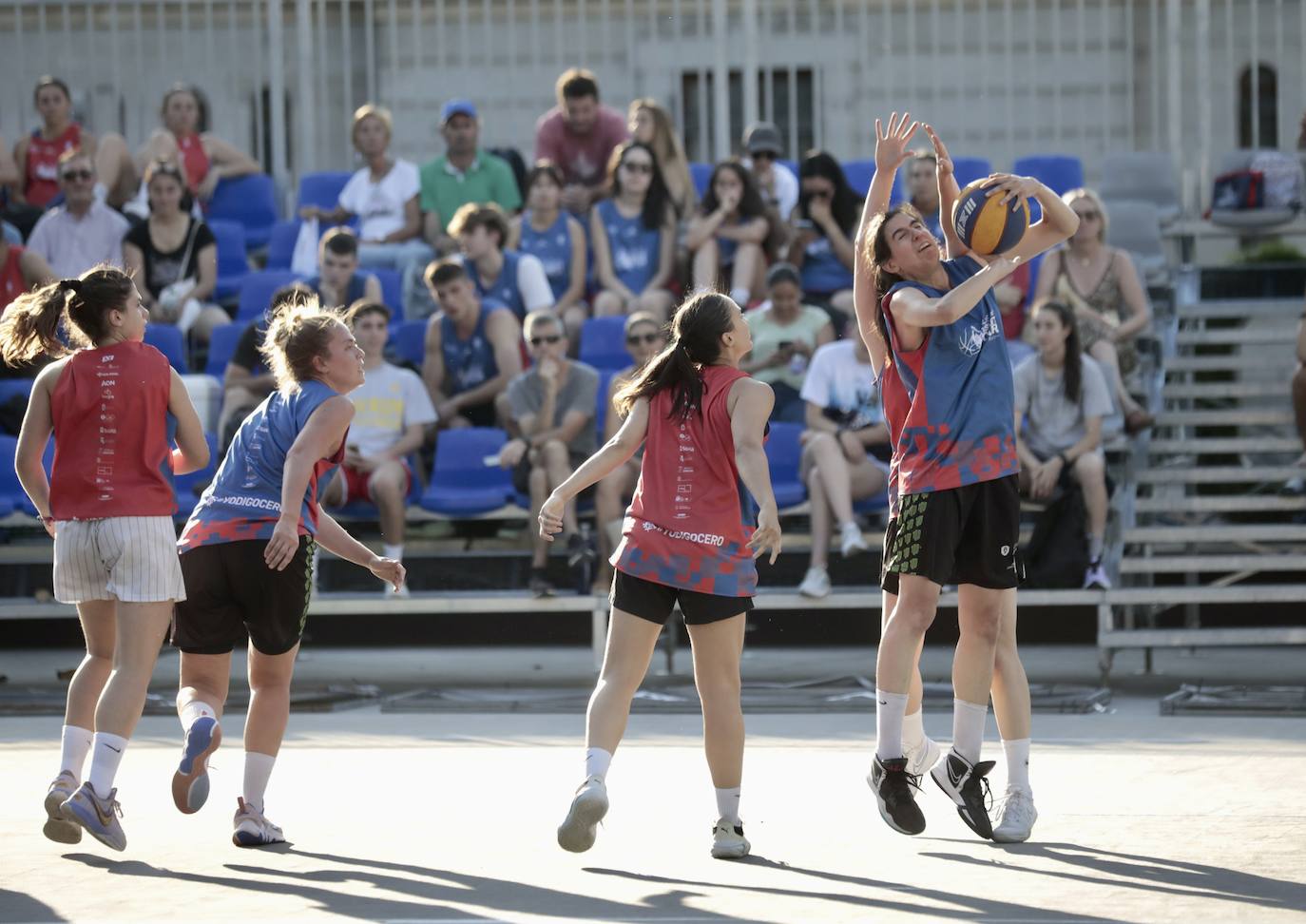 Jornada de 3x3 Street Basket en la Acera de Recoletos