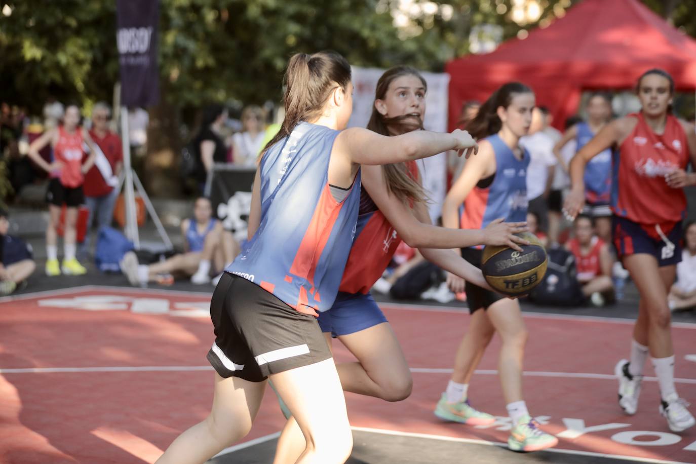 Jornada de 3x3 Street Basket en la Acera de Recoletos