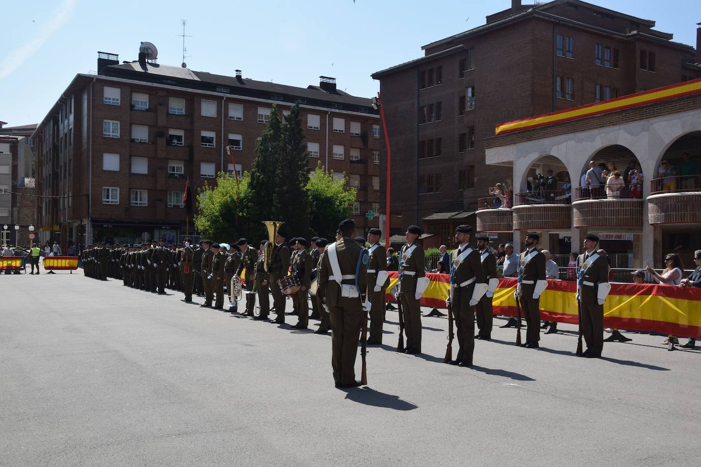 Jura de bandera en Guardo