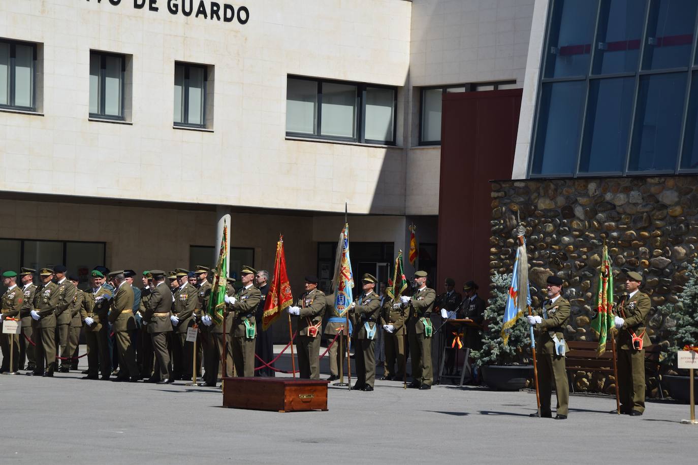 Jura de bandera en Guardo