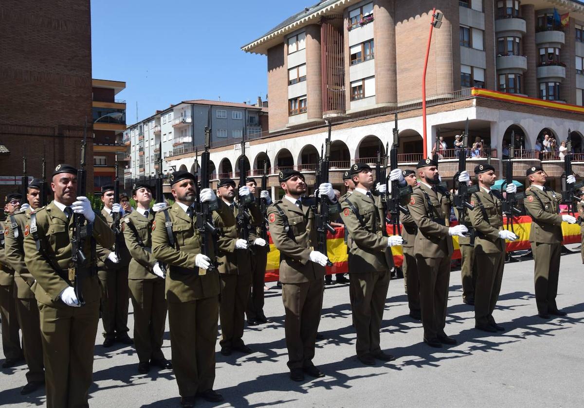 Ceremonia de jura de bandera, este sábado en Guardo.