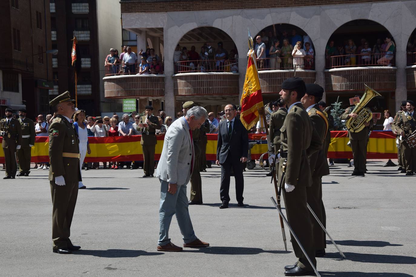 Jura de bandera en Guardo