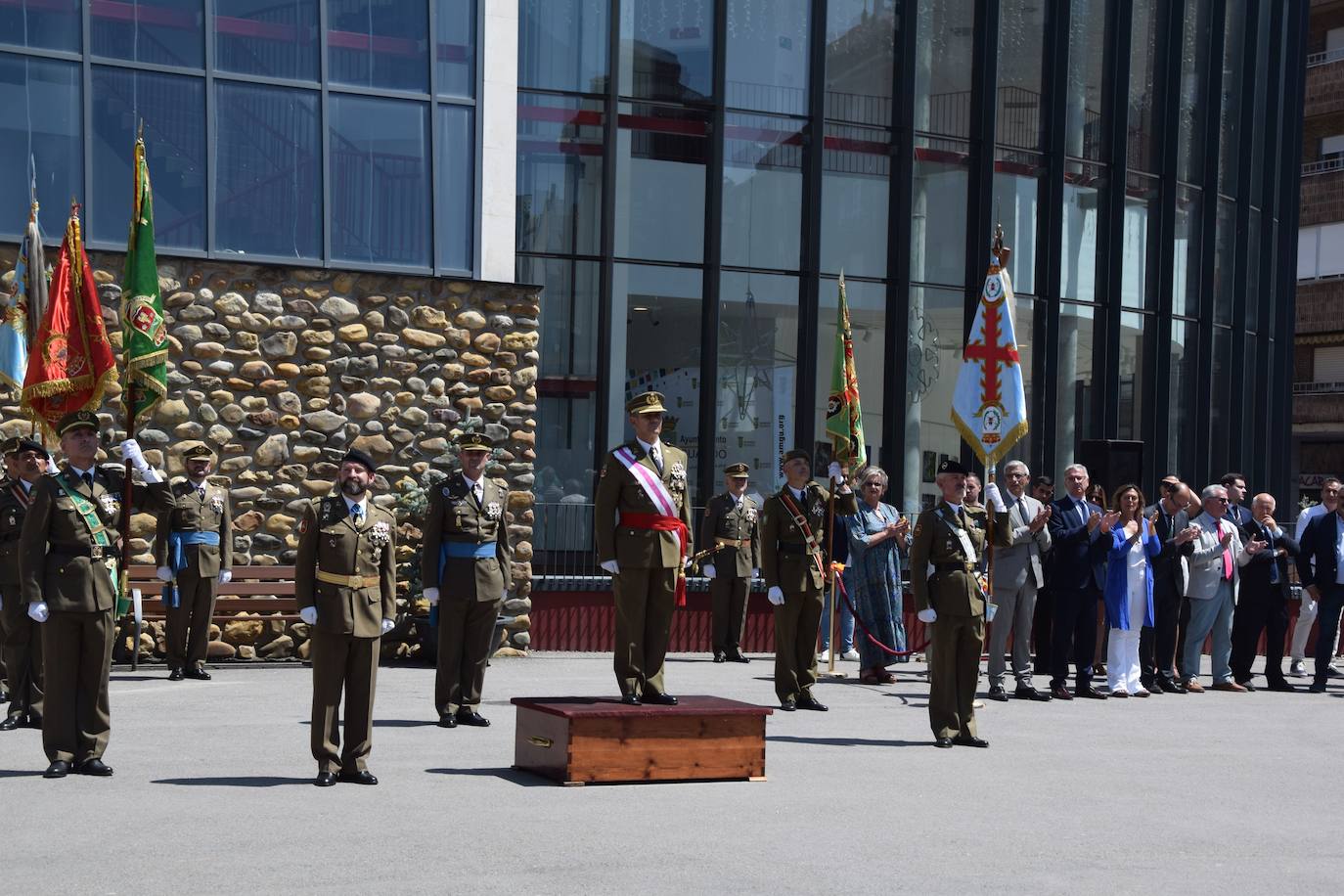 Jura de bandera en Guardo