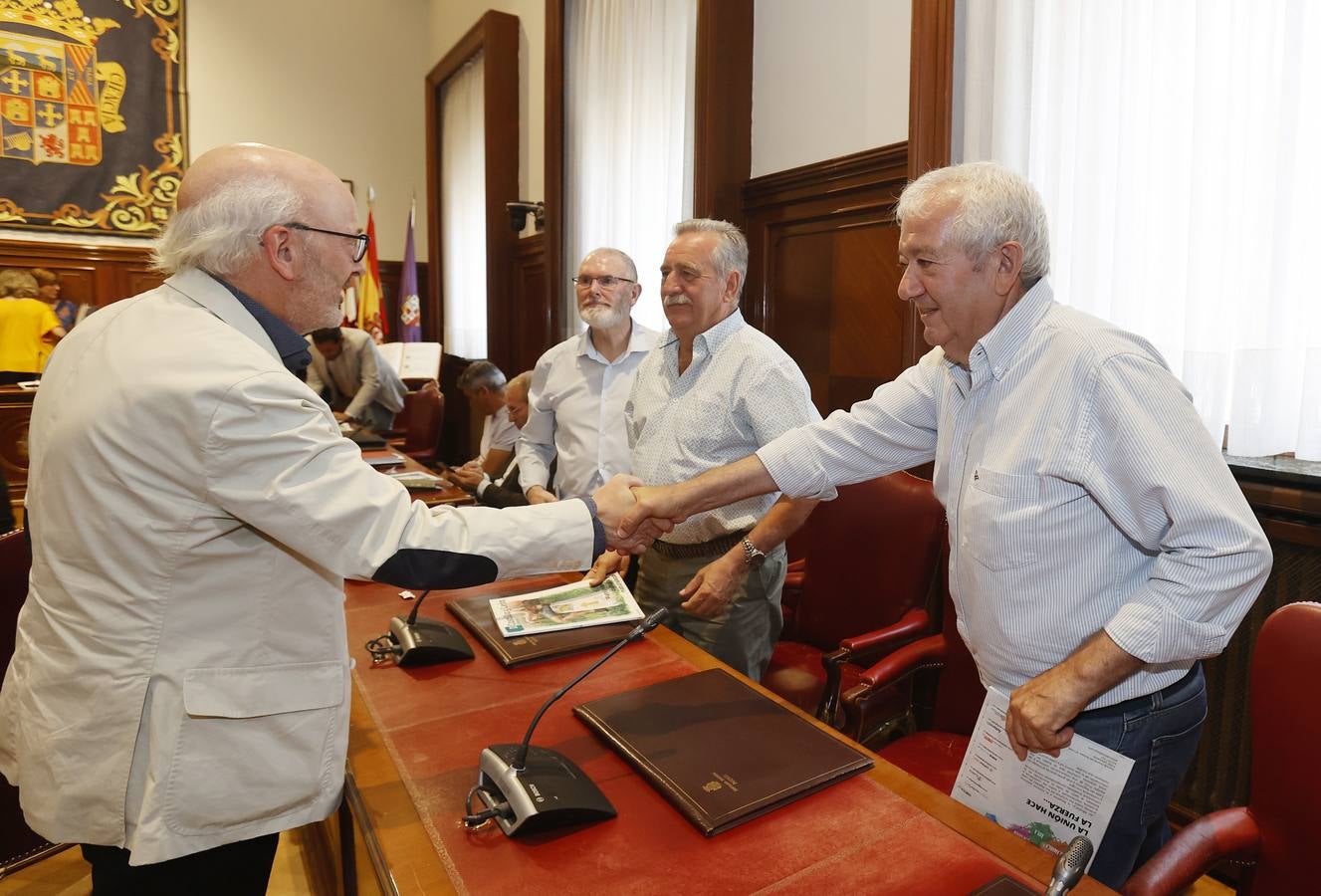 La Diputación de Palencia cierra el mandato con nueve despedidas