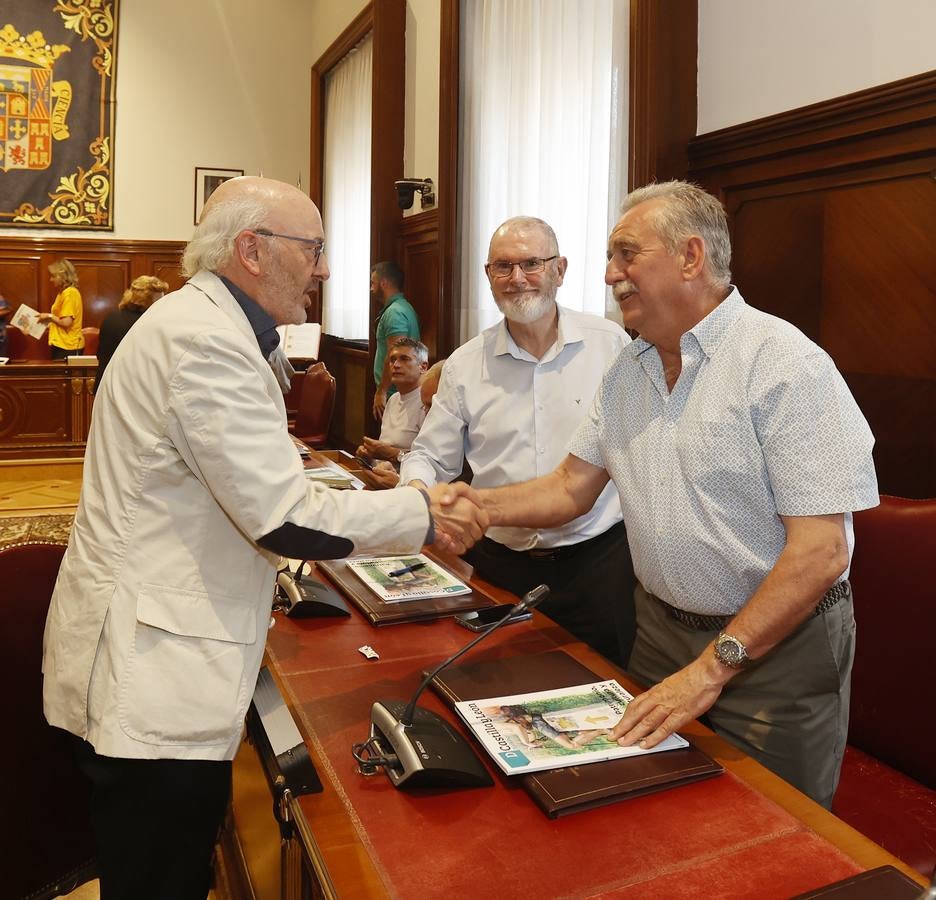 La Diputación de Palencia cierra el mandato con nueve despedidas