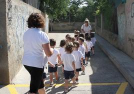 Excursión de niños de Kangurolandia a Las Lastras.