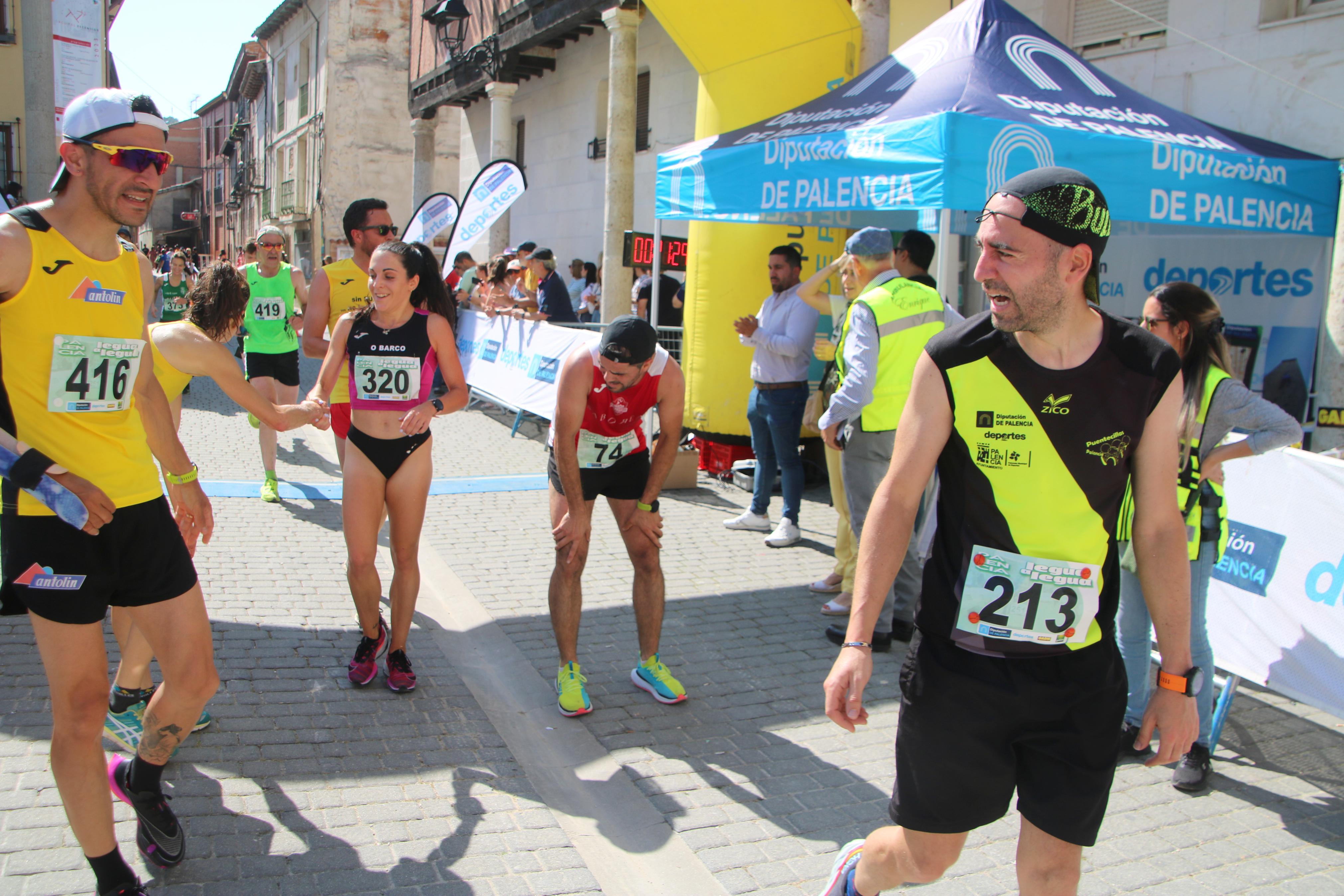 Marcos Rojo y Emma Pérez, vencedores del circuito &#039;Palencia, Legua a Legua&#039;