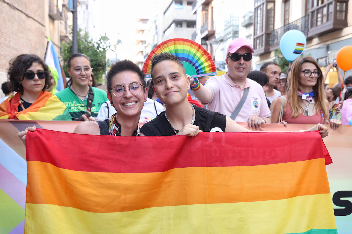 La manifestación de la comunidad LGTBIQ+, en imágenes