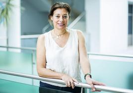 La profesora Almudena Gómez Ramos.