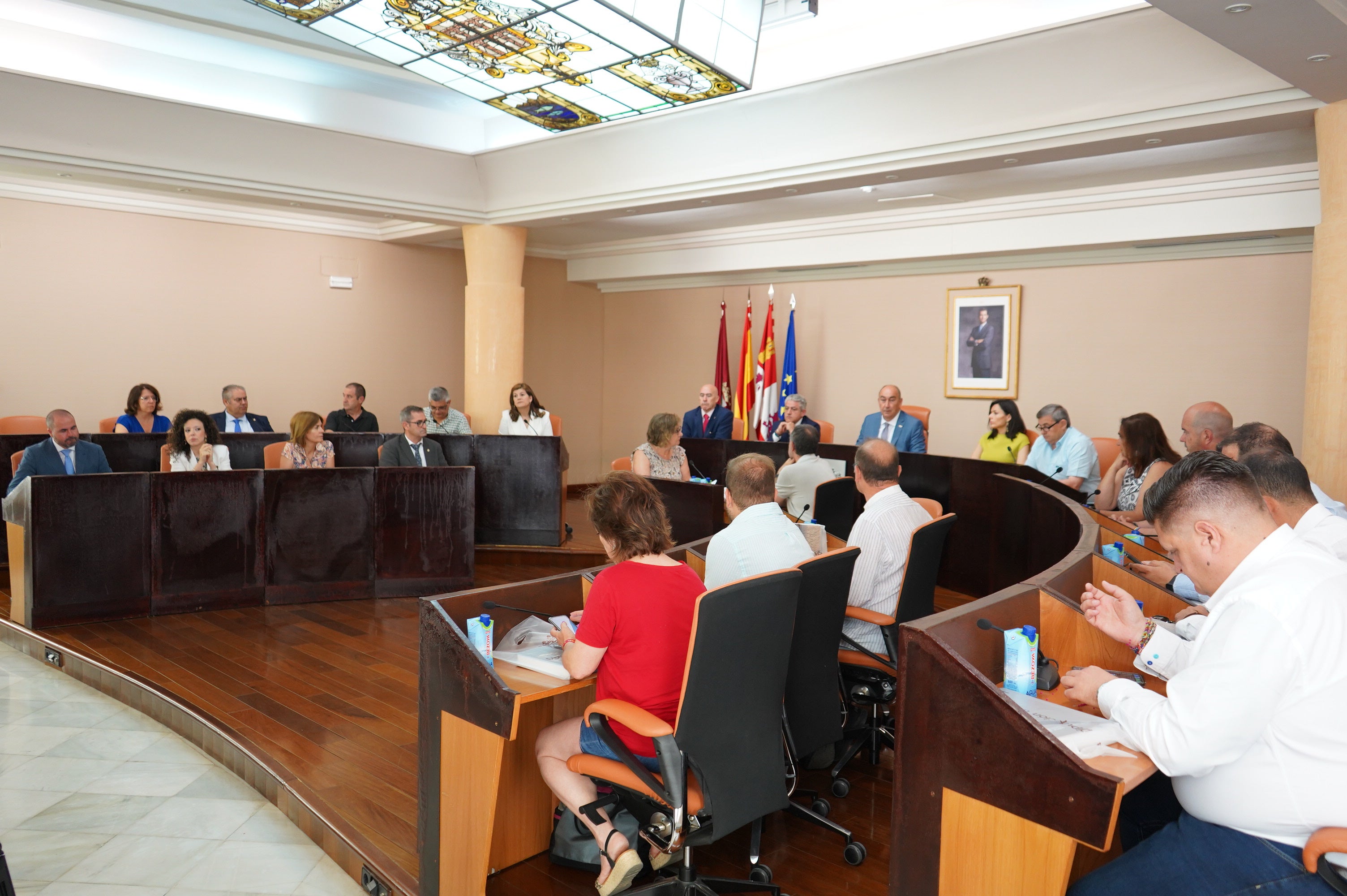 Pleno de cierre del actual mandato en la Diputación Provincial de Segovia.