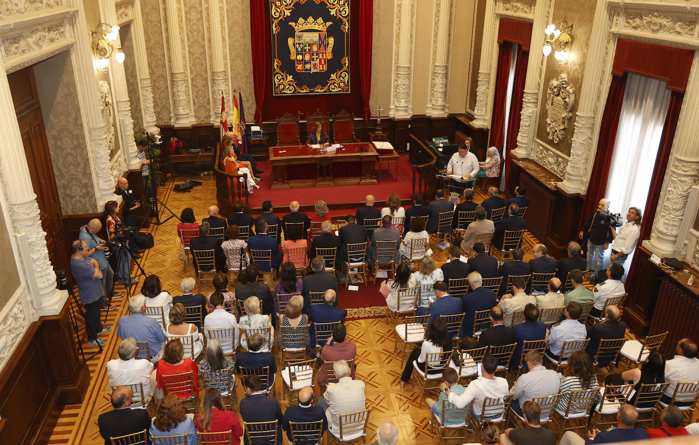 Así se ha constituido la nueva corporación de la Diputación de Palencia