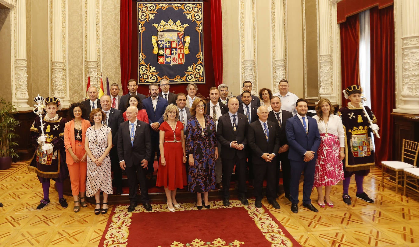 Así se ha constituido la nueva corporación de la Diputación de Palencia