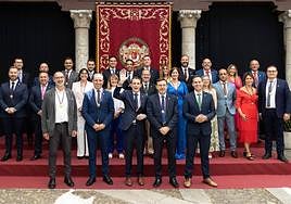 Nueva corporación de los Diputados Provinciales