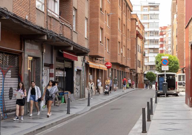 Tramo de Santa Lucía que conduce a Don Sancho.