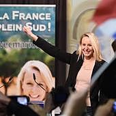 La nieta de Le Pen clausurará en Segovia un curso sobre identidad nacional financiado por la Junta