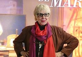 La actriz Concha Velasco, en una imagen de 2021.