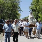 Canalejas de Peñafiel festeja a su Virgen del Olmar con la tradicional romería