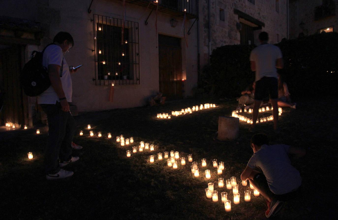 Festival de luz en Pedraza