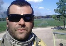 Julio Cubo, Pipo, cuando trabajó de agente forestal.