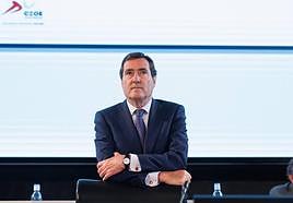 El presidente de la Confederación Española de Organizaciones Empresariales (CEOE), Antonio Garamendi