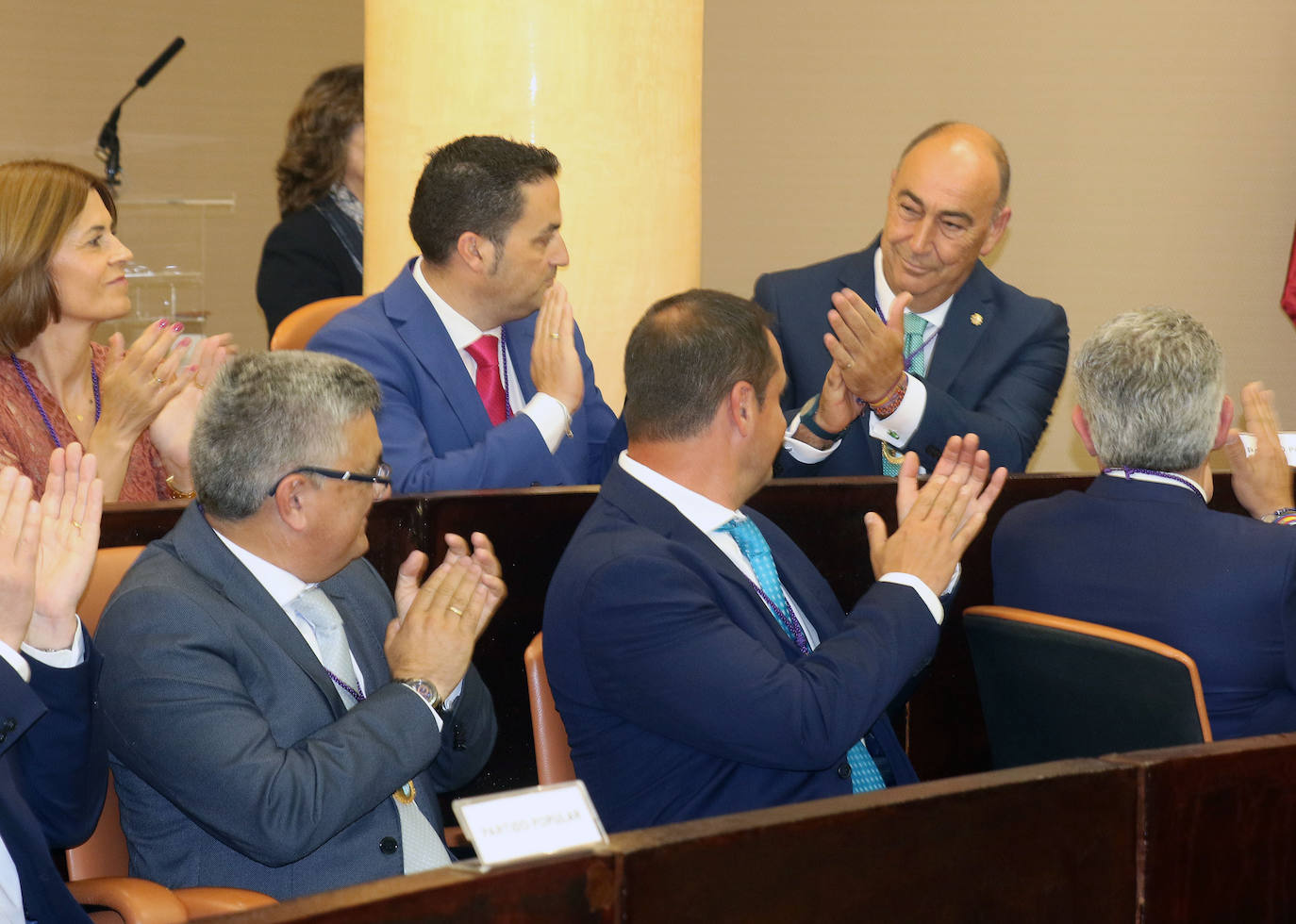 Pleno constituyente de la Diputación de Segovia