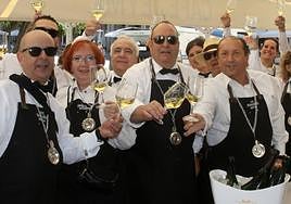 Los sumilleres de Segovia festejan su patrón, San Marcial Copero