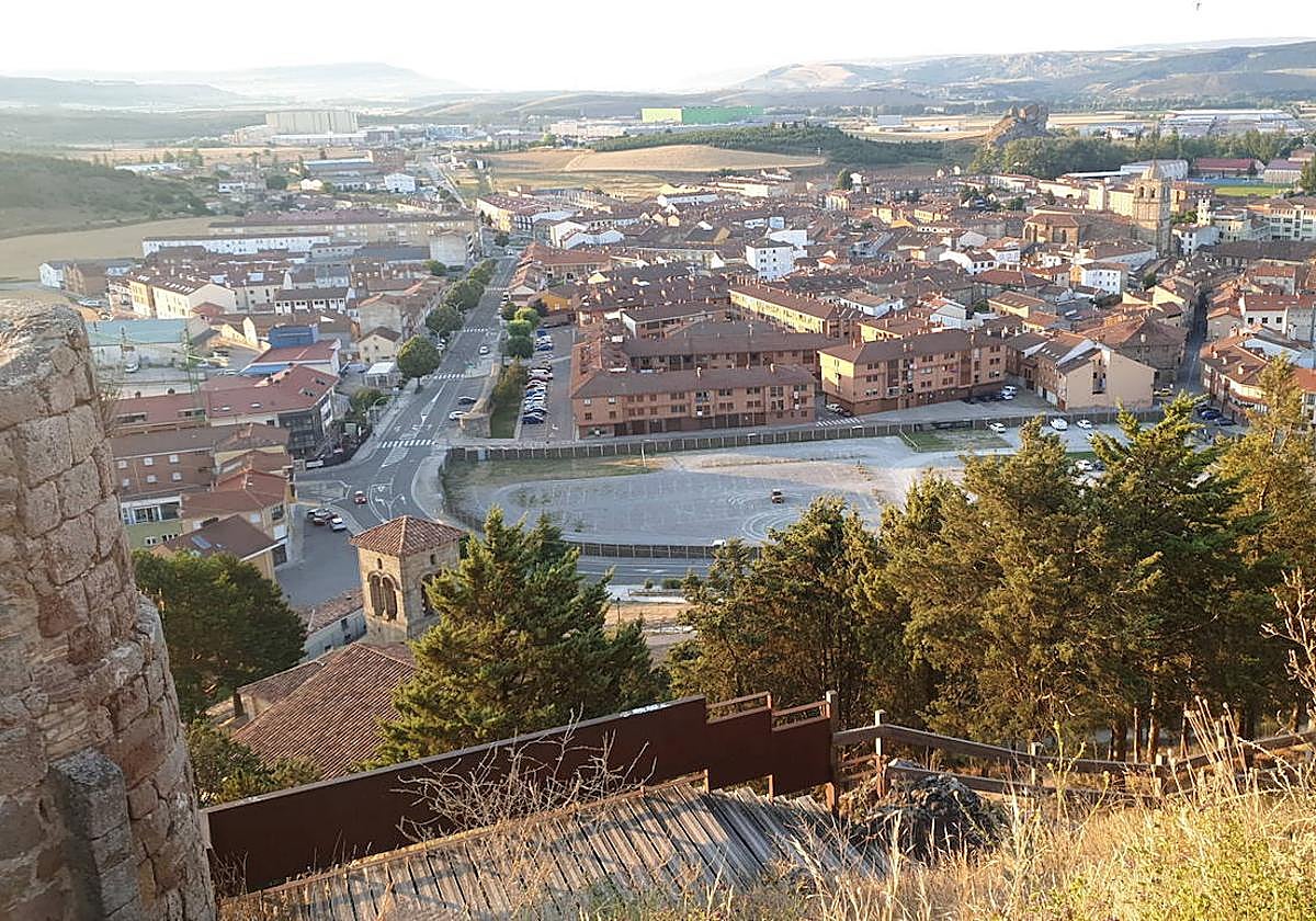 Panorámica de Aguilar de Campoo.