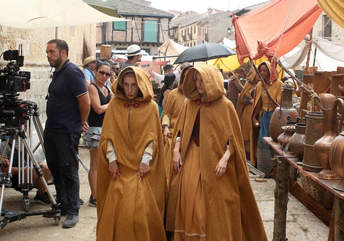 Rodaje de Beguinas en San Lorenzo