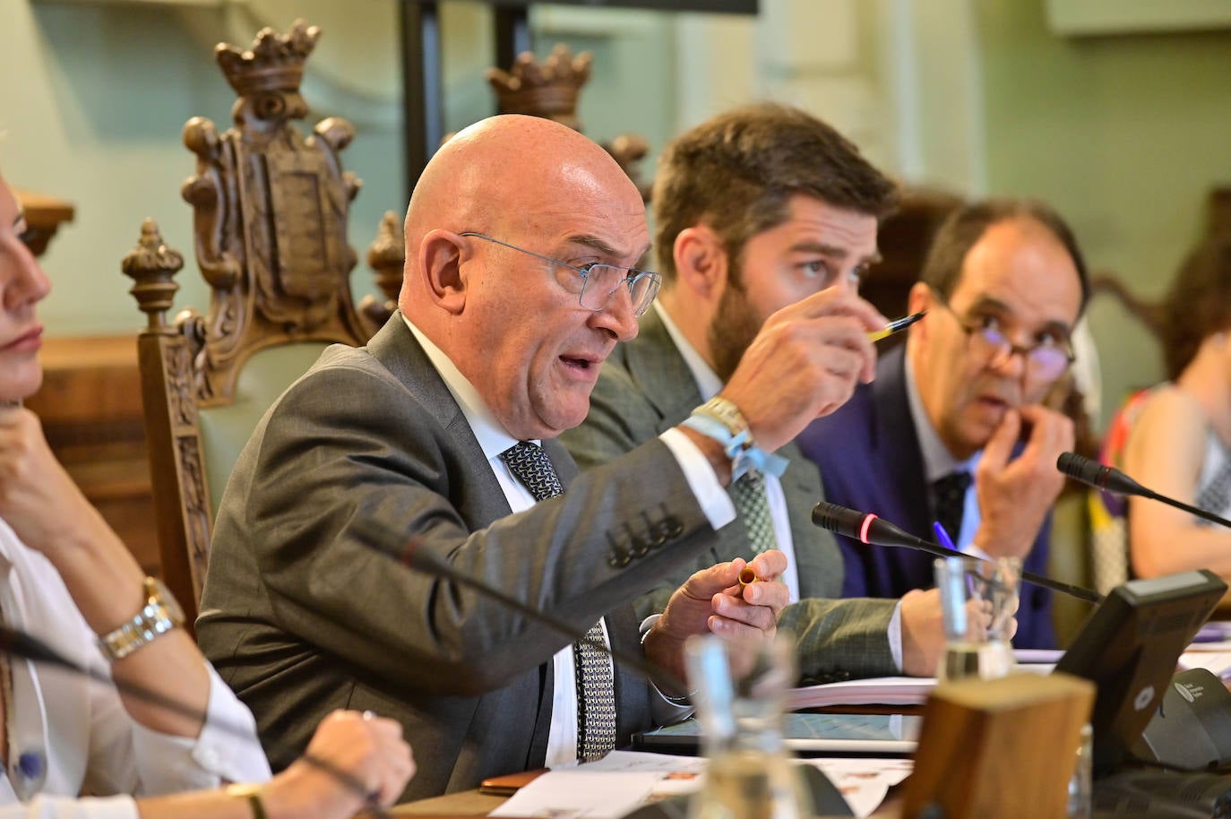 Primer pleno del Ayuntamiento de Valladolid