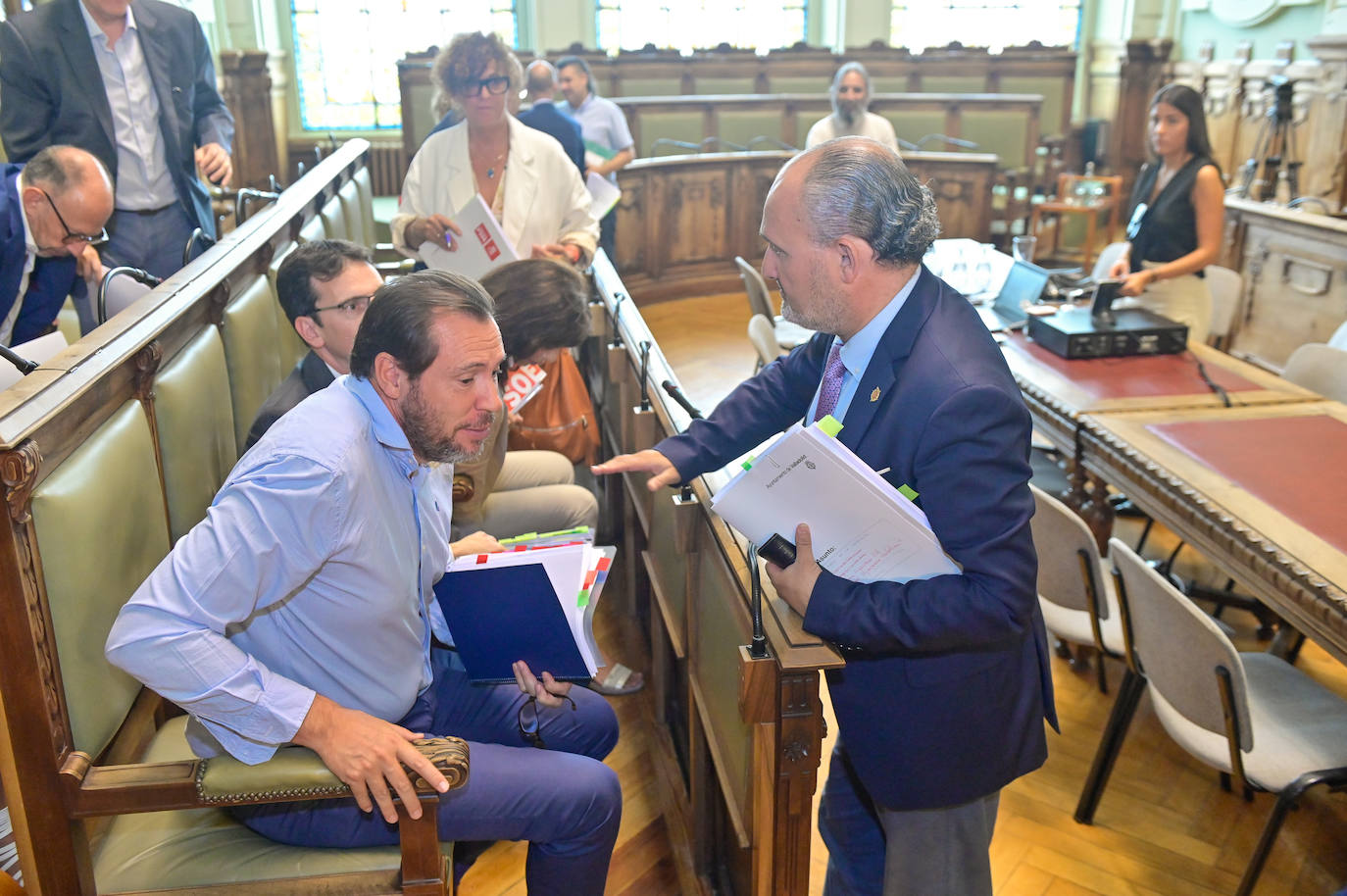 Primer pleno del Ayuntamiento de Valladolid