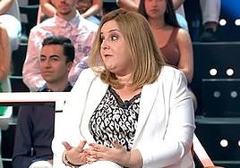 Pilar Vidal en el programa 'Y ahora Sonsoles'.