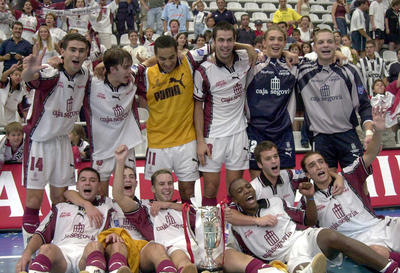 Supercopa de España conseguida en Vigo en el año 2000