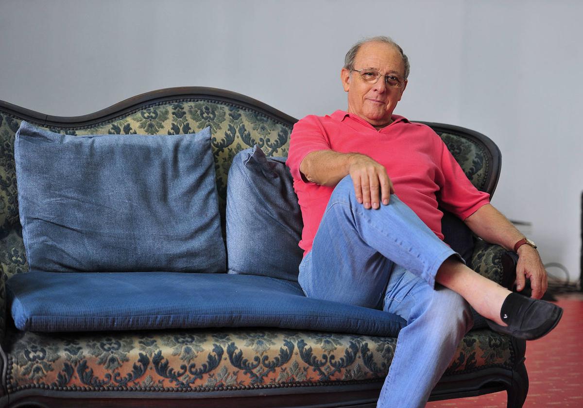 Emilio Gutiérrez Caba durante una entrevista.
