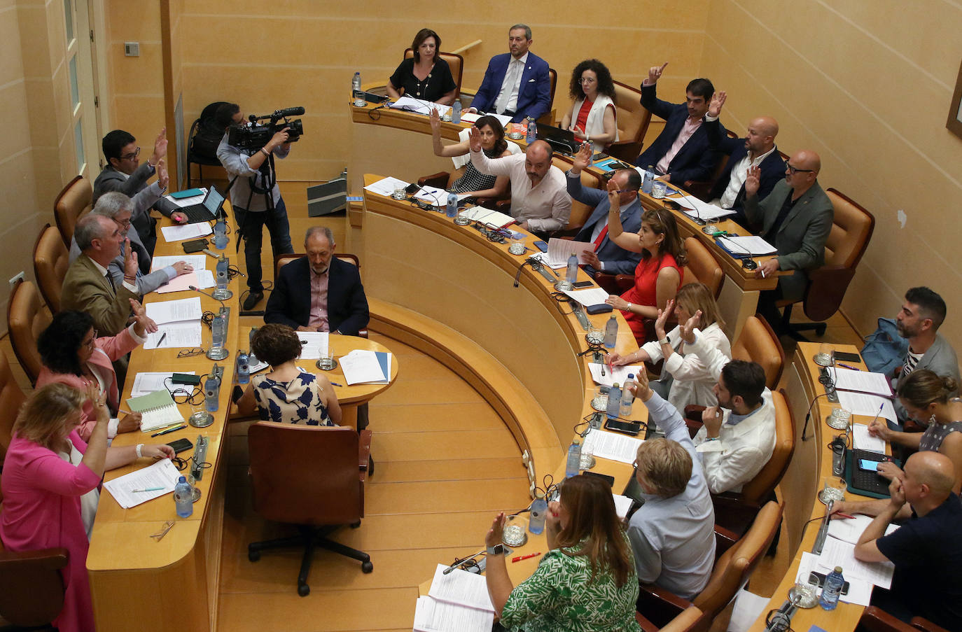 Pleno del Ayuntamiento de Segovia
