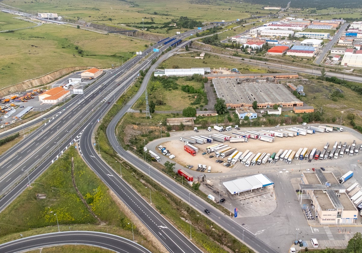 El Centro de Transportes de Segovia.