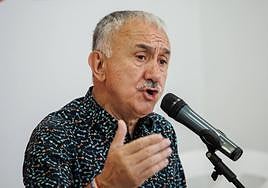El secretario general de UGT, Pepe Álvarez, en una imagen de archivo.