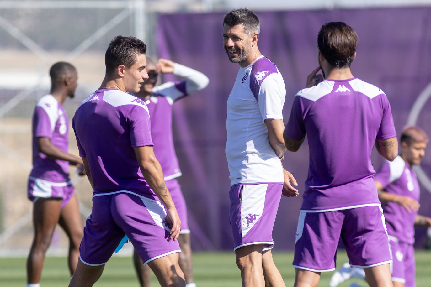 Primer entrenamiento de la pretemporada del Real Valladolid