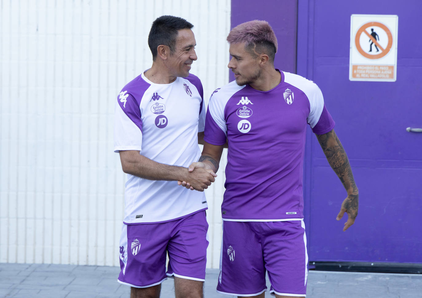 Primer entrenamiento de la pretemporada del Real Valladolid