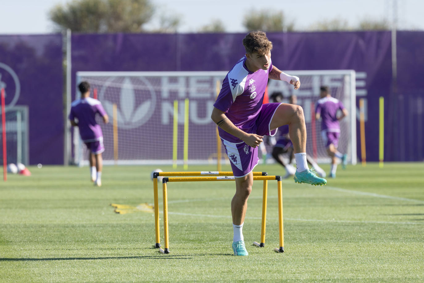 Primer entrenamiento de la pretemporada del Real Valladolid