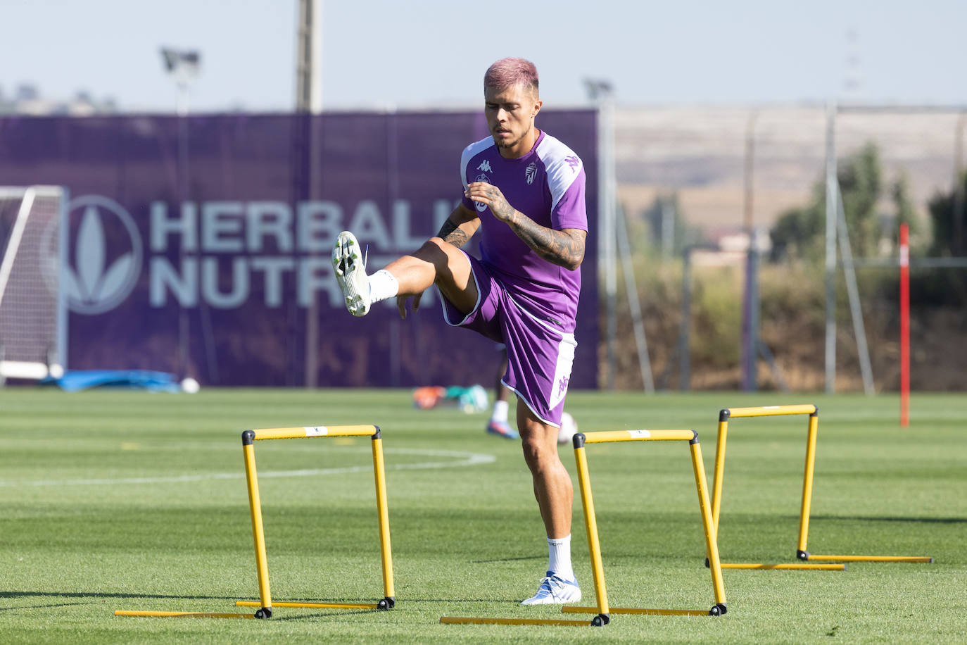 Primer entrenamiento de la pretemporada del Real Valladolid